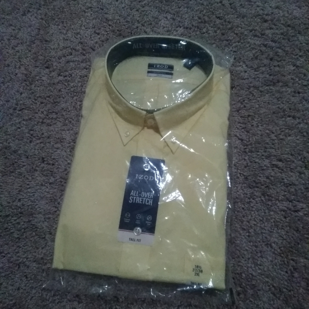 Izod All Over Stretch Tall Shirt size 2xl